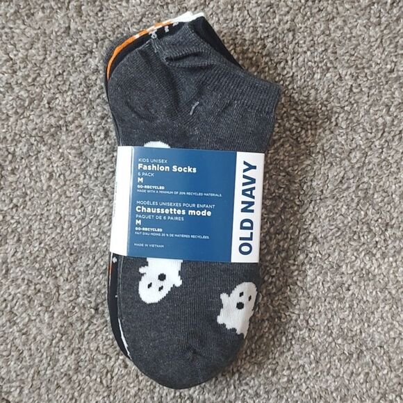 Brand New Printed Size Medium (13-3Y) Halloween Unisex Ankle Socks - Picture 3 of 9